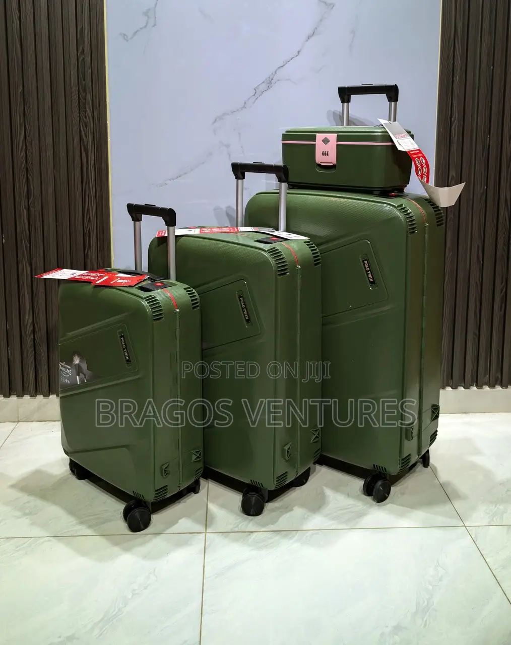 Top Quality Set of 4pcs Polo Twin Boxes / Luggage / Bags