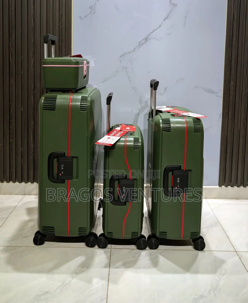 Top Quality Set of 4pcs Polo Twin Boxes / Luggage / Bags