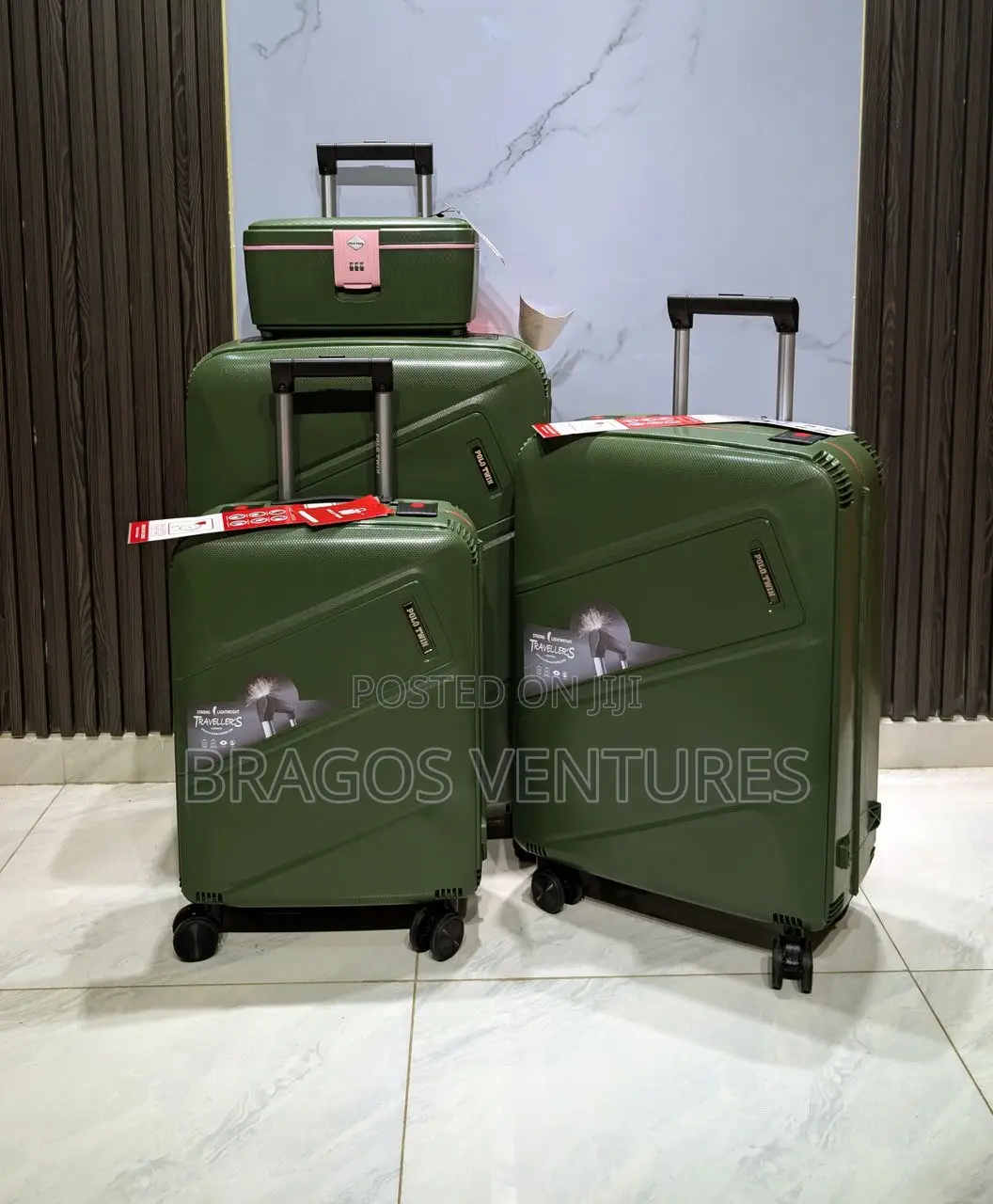 Top Quality Set of 4pcs Polo Twin Boxes / Luggage / Bags