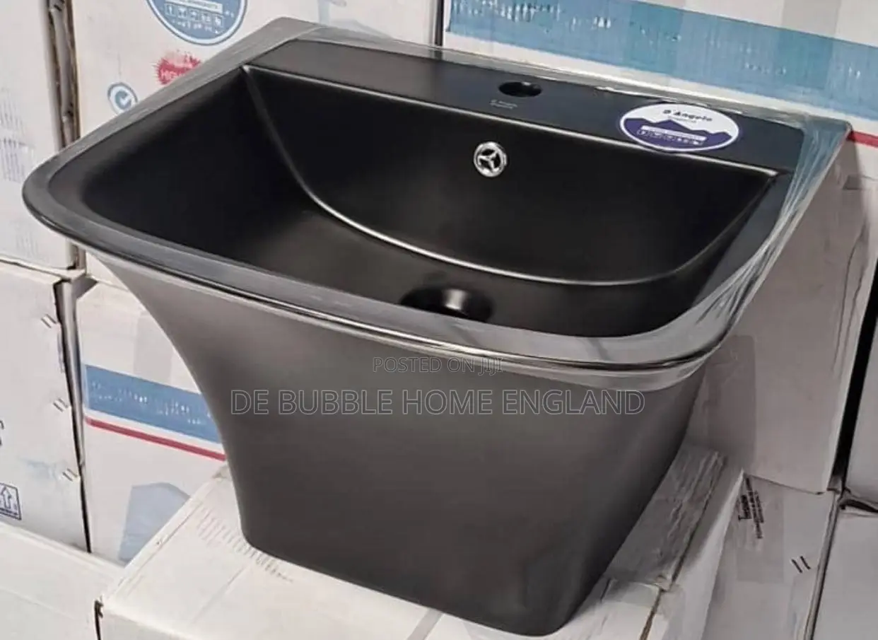 Matt Black Wall Hung Basin