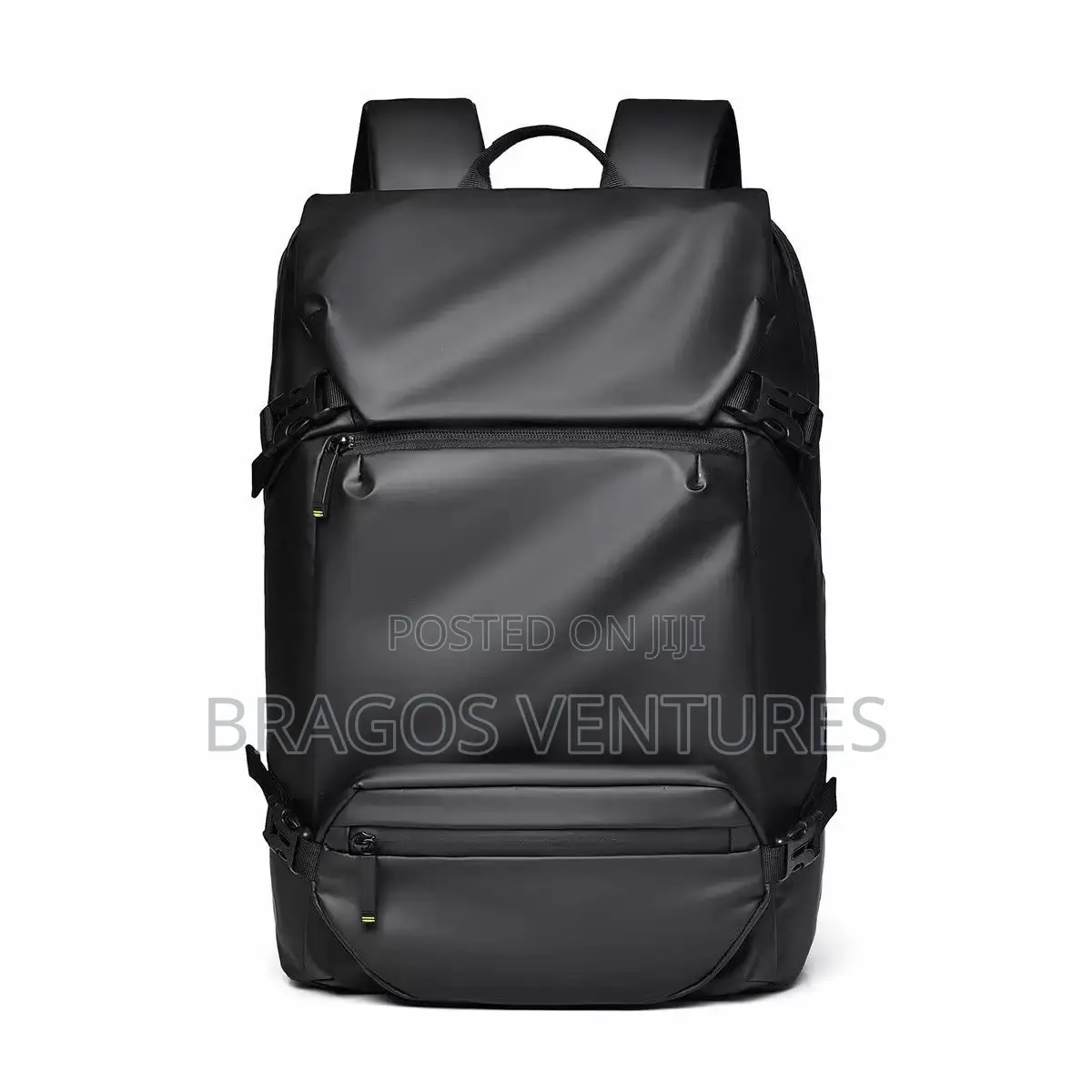Leather Back Pack With Cross Bag
