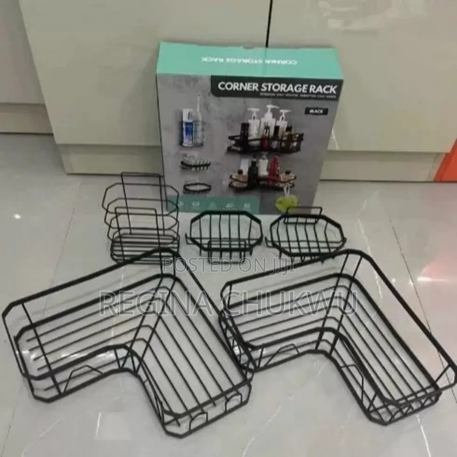 5in1 Bathroom Corner Shelves