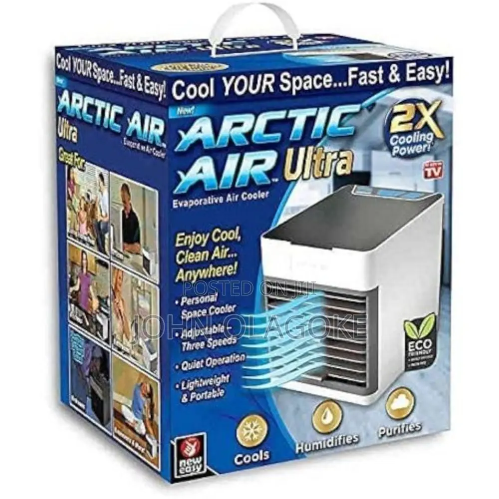 Arctic Air Ultra Portable Air Cooler Conditioner,Humidifier,Purifier