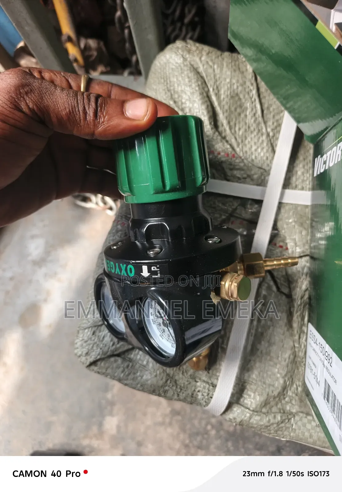 Victor Edge Series Pressure Regulator.
