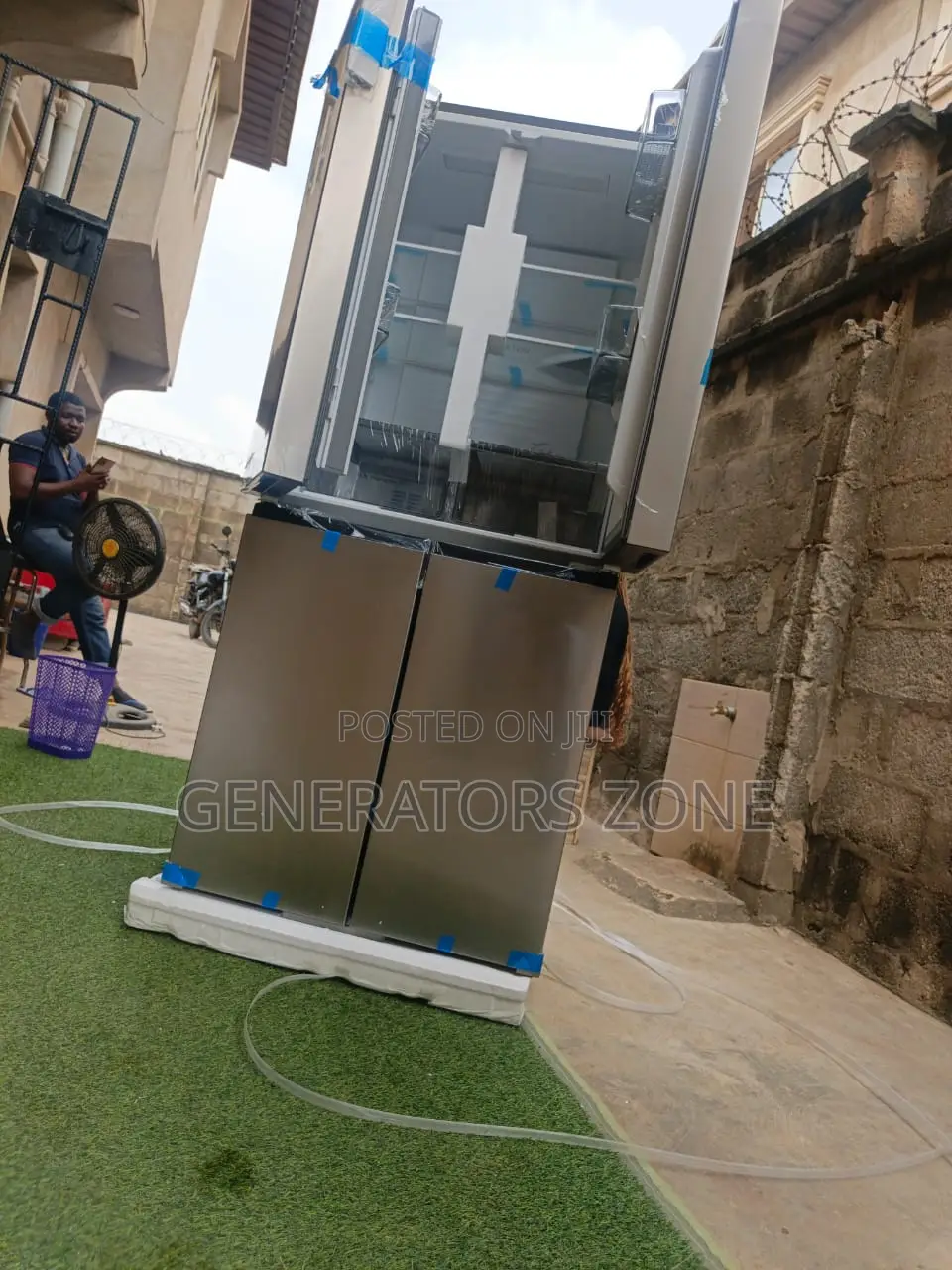 Hisense 392l Four-Door Fridge Model Ref-54ws