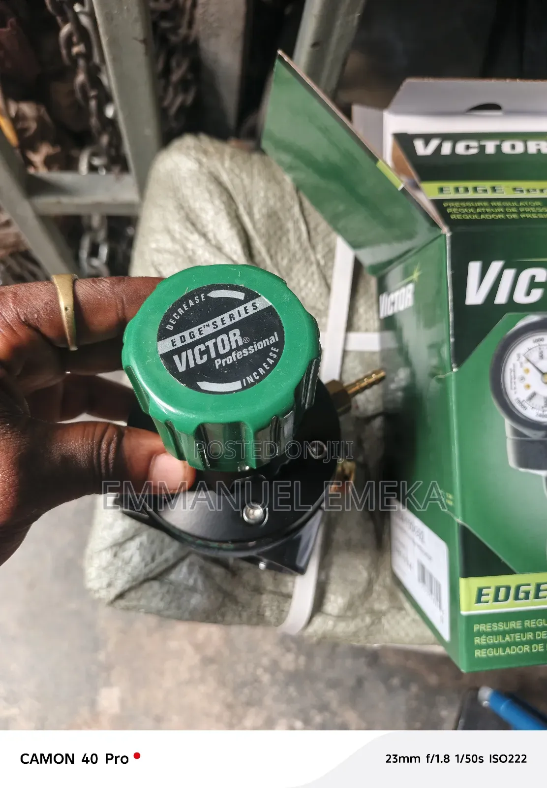 Victor Edge Series Pressure Regulator.