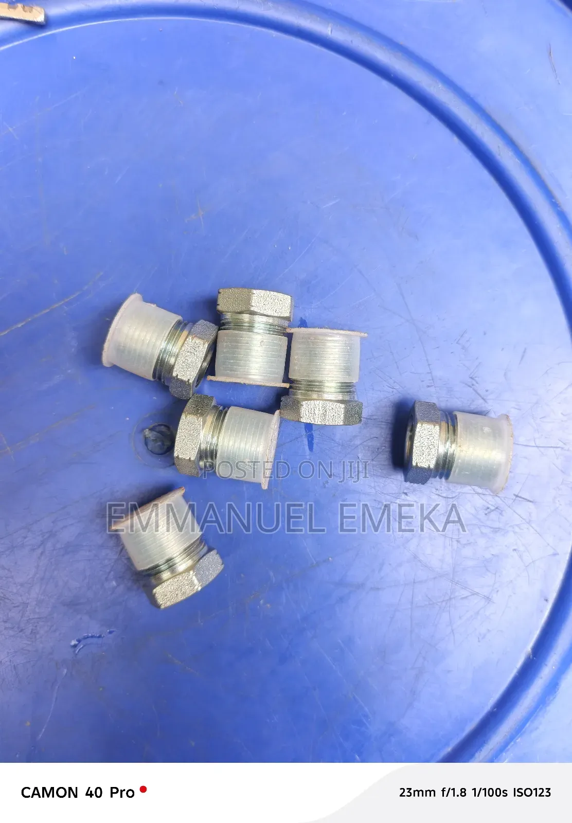 These Are Steel Hydraulic Adapter Fittings, Likely Jic or Similar,