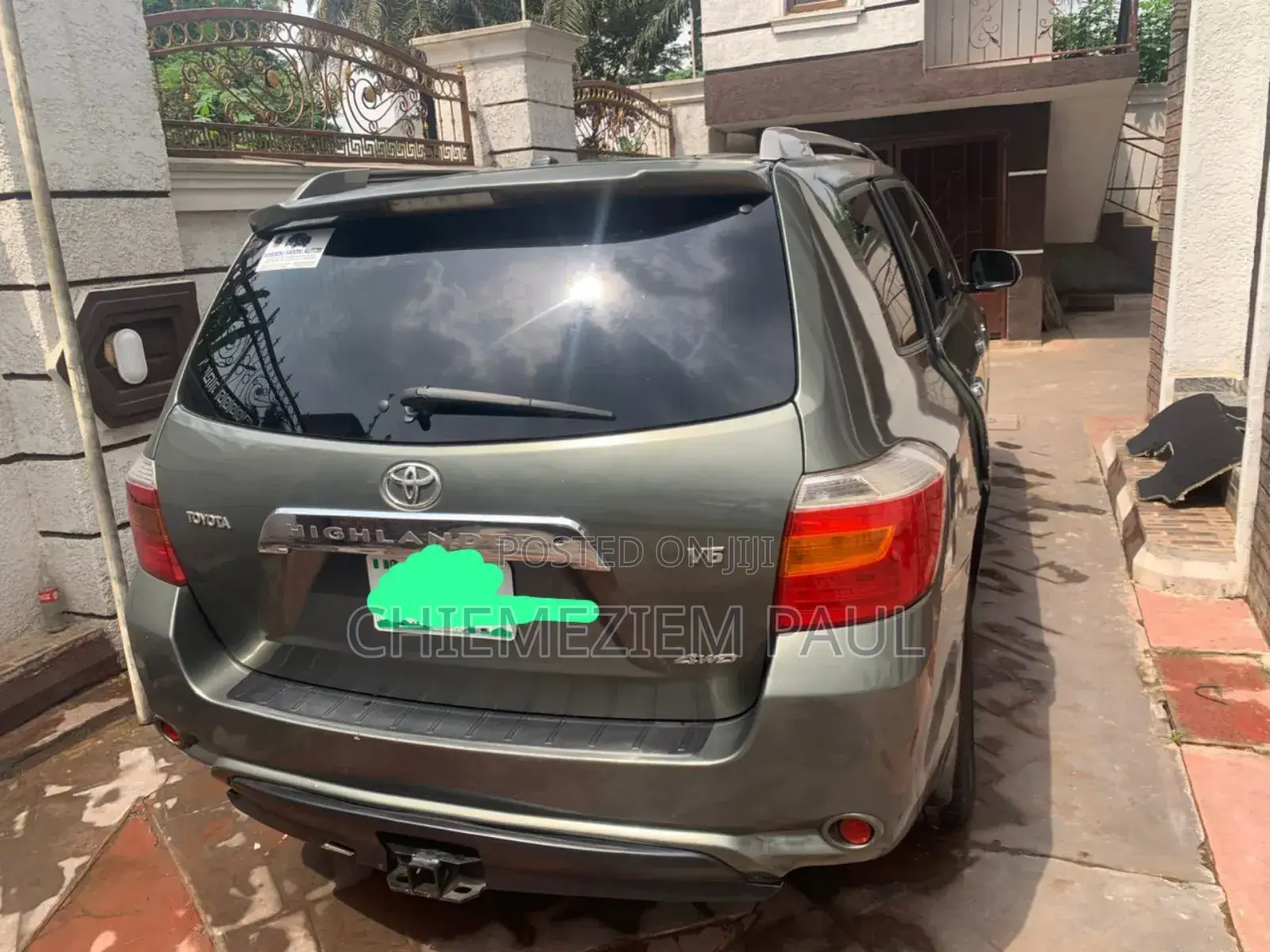 Toyota Highlander Limited 2010 Gray