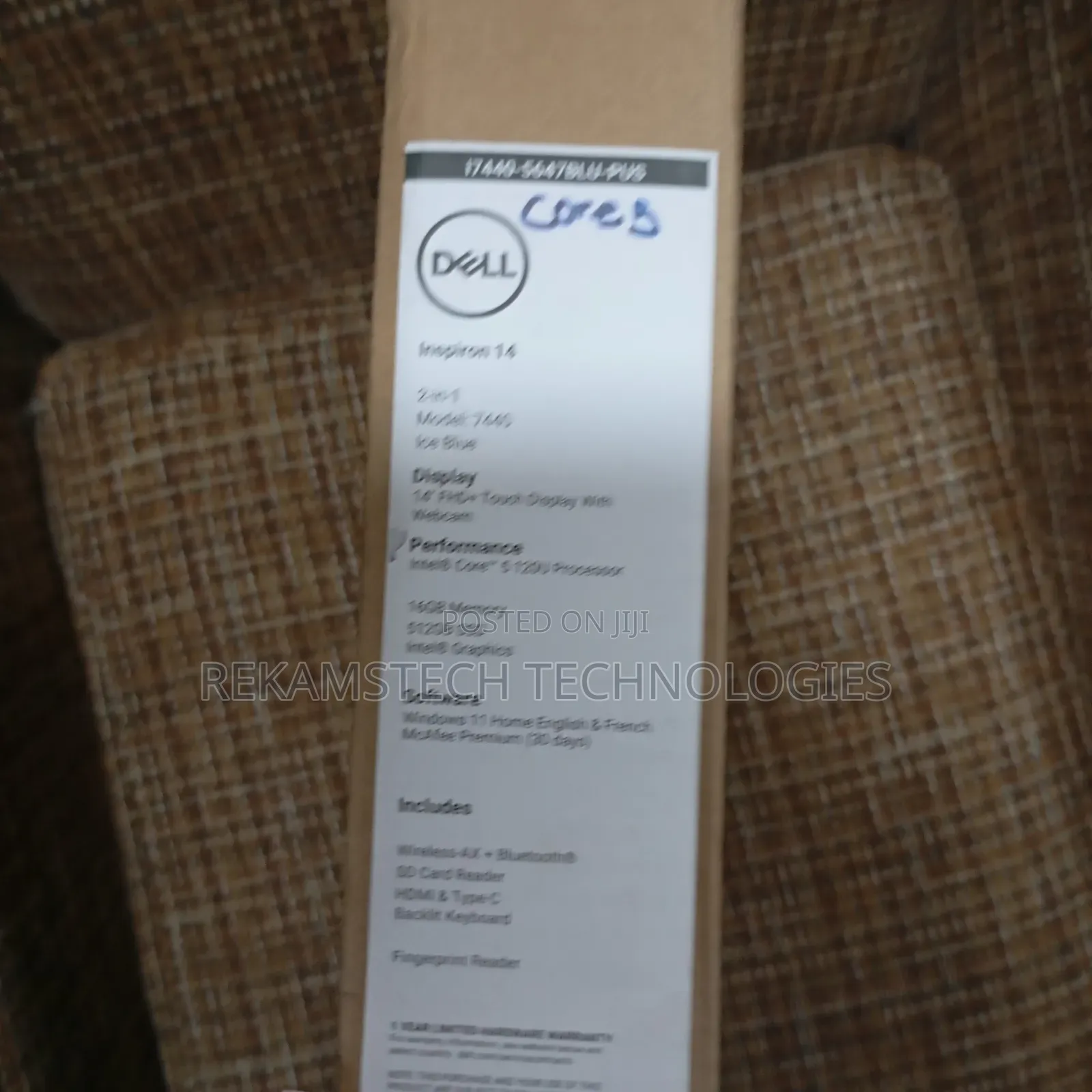 New Laptop Dell Inspiron 14 5000 8GB Intel Core I5 SSD 512GB