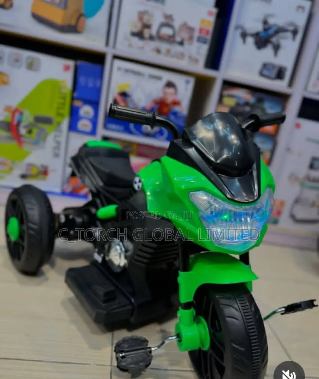 Jaxel 2 in 1 Power Bike/Tricycle Is Off to Benin, More in Stock