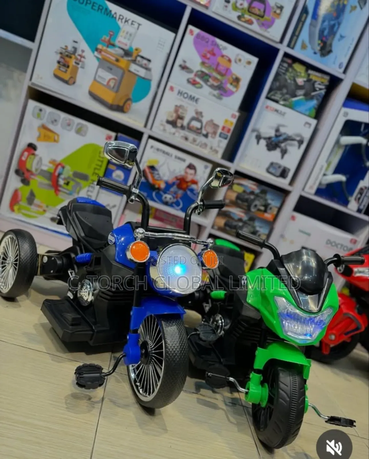 Jaxel 2 in 1 Power Bike/Tricycle Is Off to Benin, More in Stock