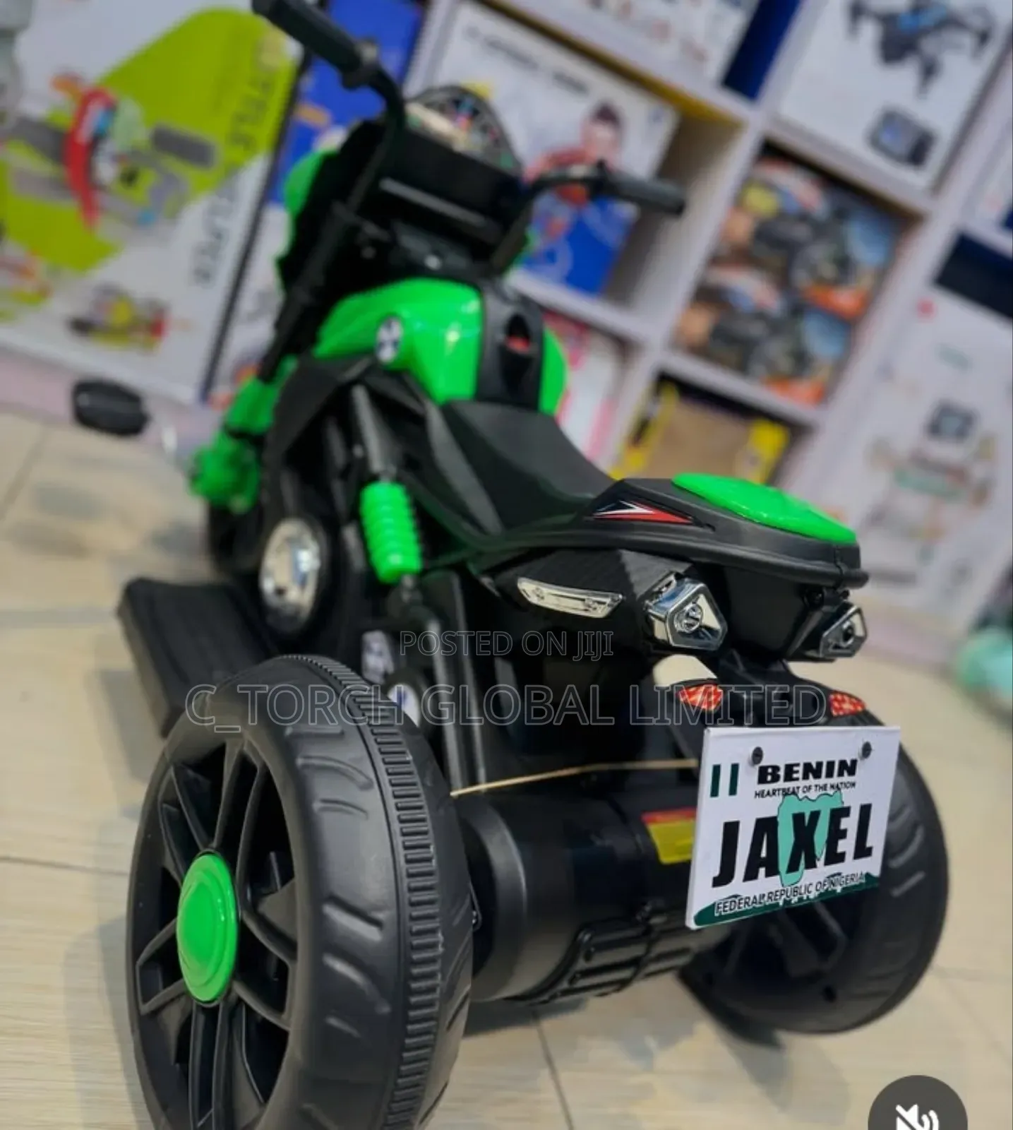 Jaxel 2 in 1 Power Bike/Tricycle Is Off to Benin, More in Stock
