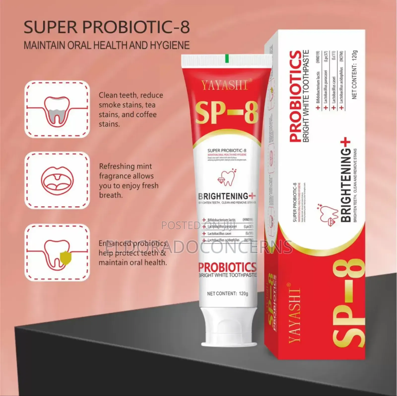 Yayashi Sp 8(Wholesale Price)For a Shinning N White Teeth