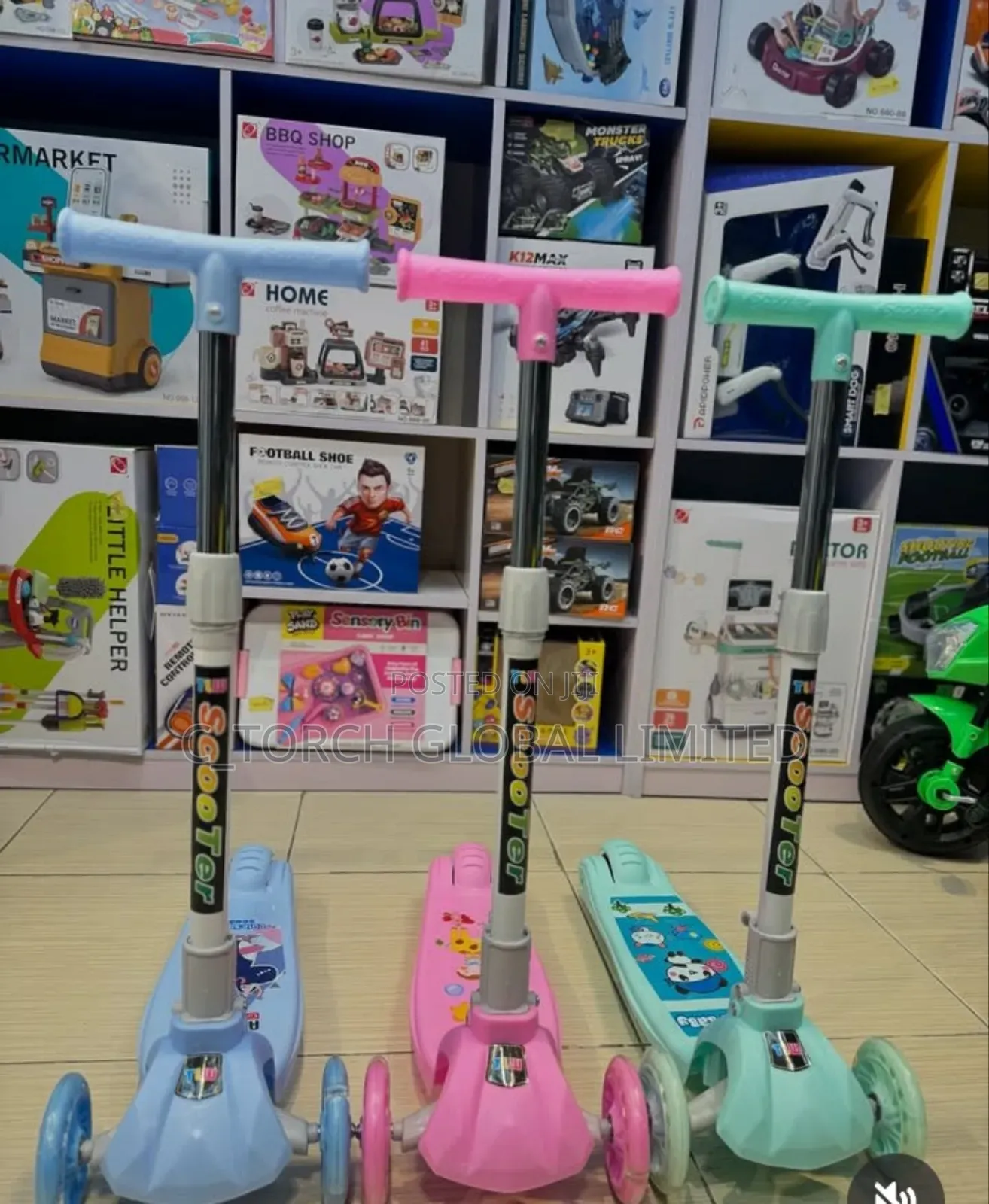 Kids Folding Scooter Bike