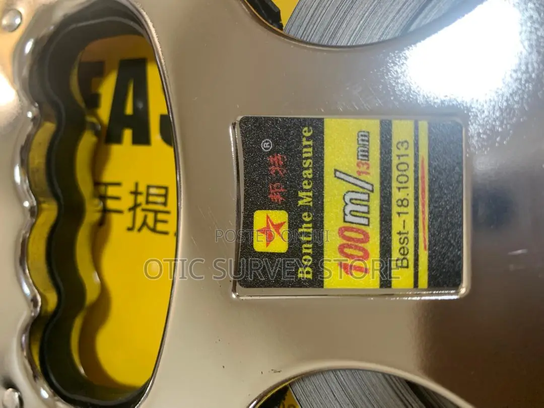 100m Steel Antirust Tape for Land Surveyors