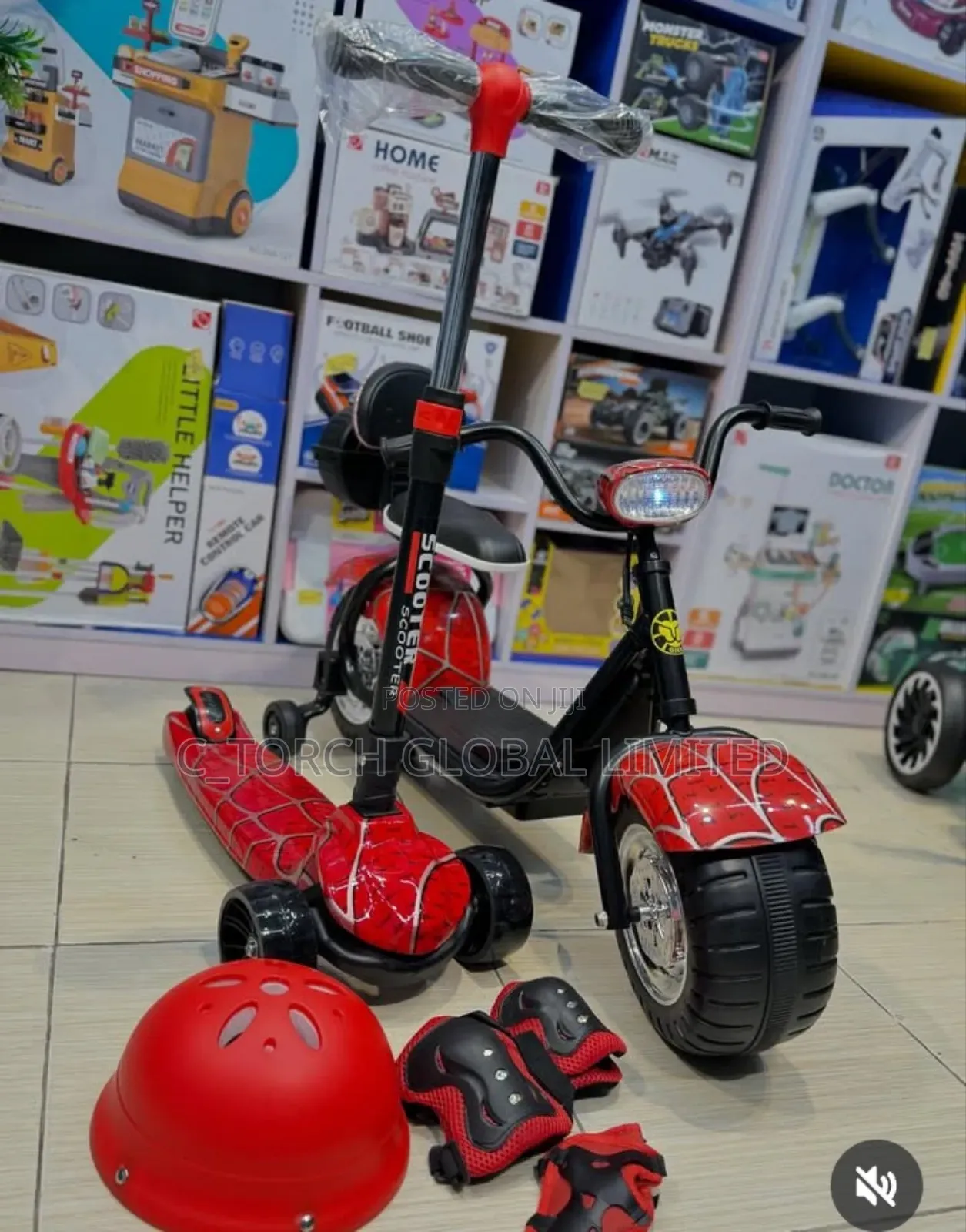 Spiderman Sets, Scooter