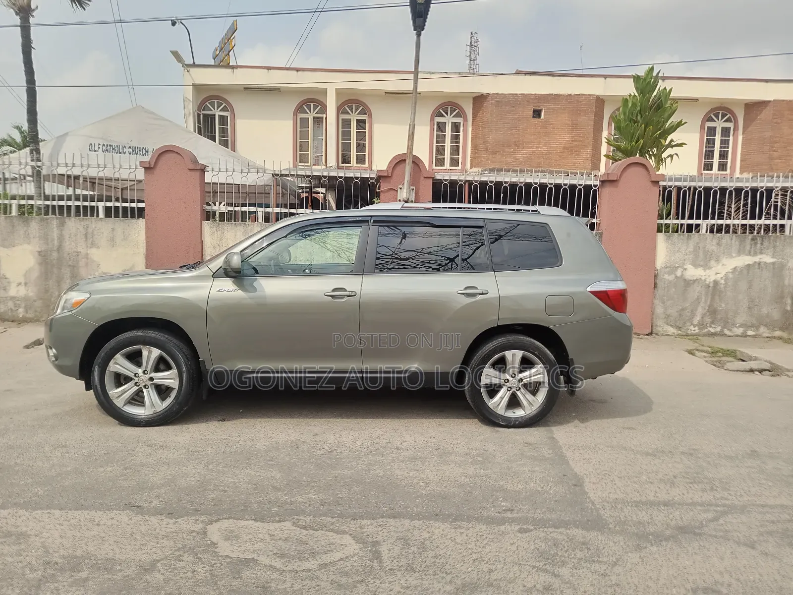 Toyota Highlander 4x4 2008 Green
