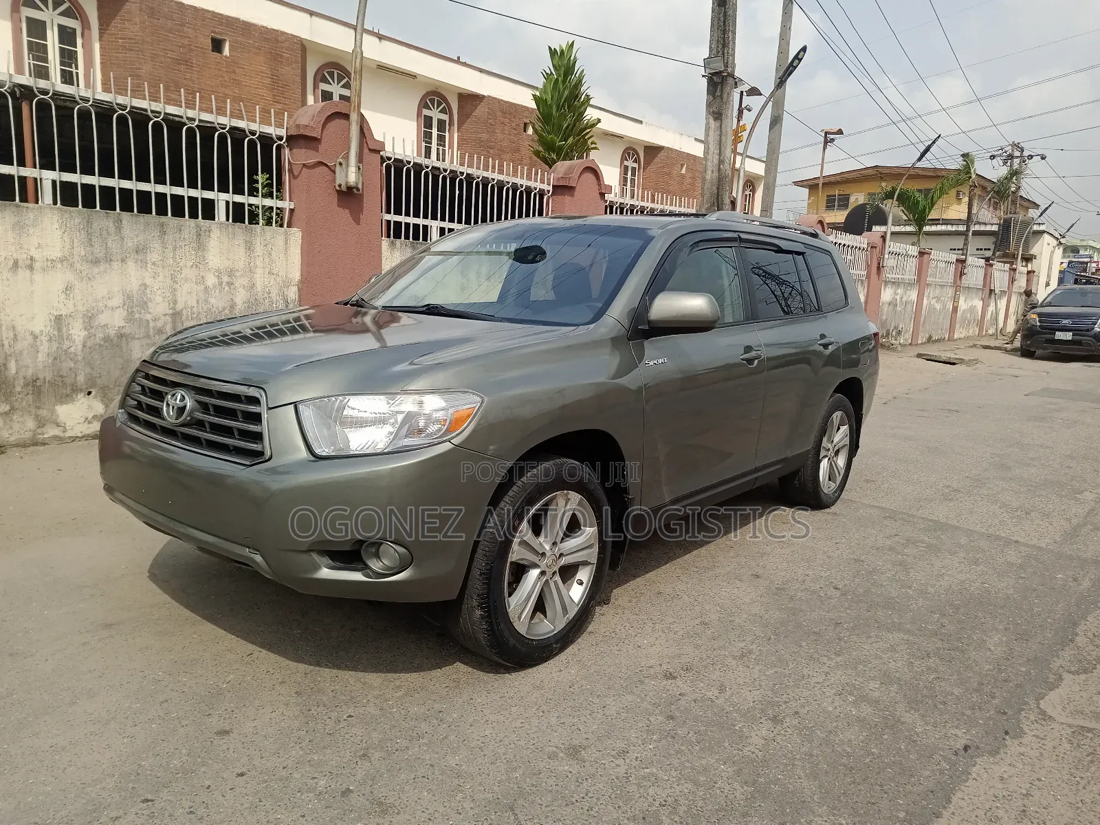 Toyota Highlander 4x4 2008 Green