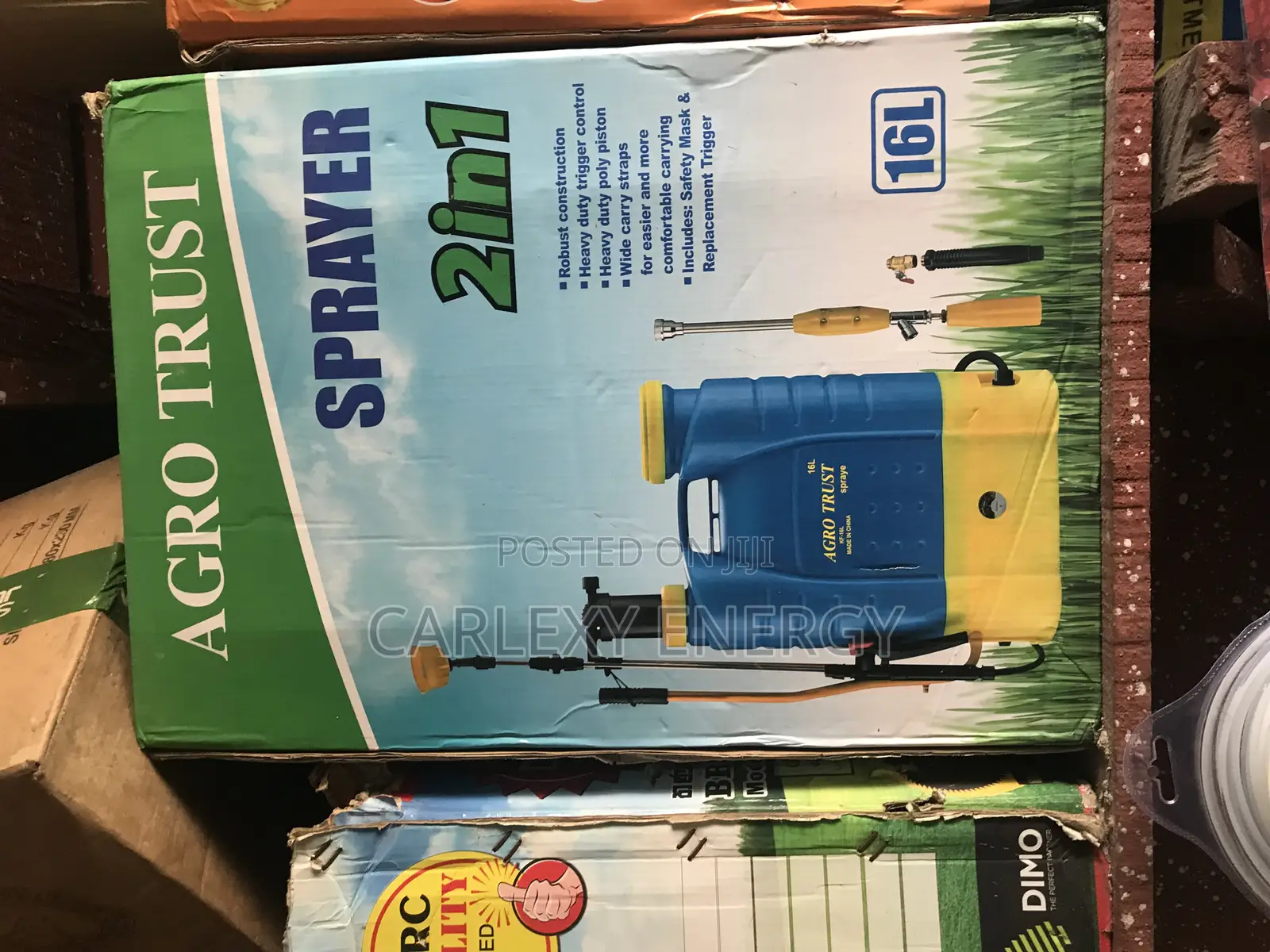 2 in 1 Rechargeable Knapsack Sprayer (Battery and Manual)