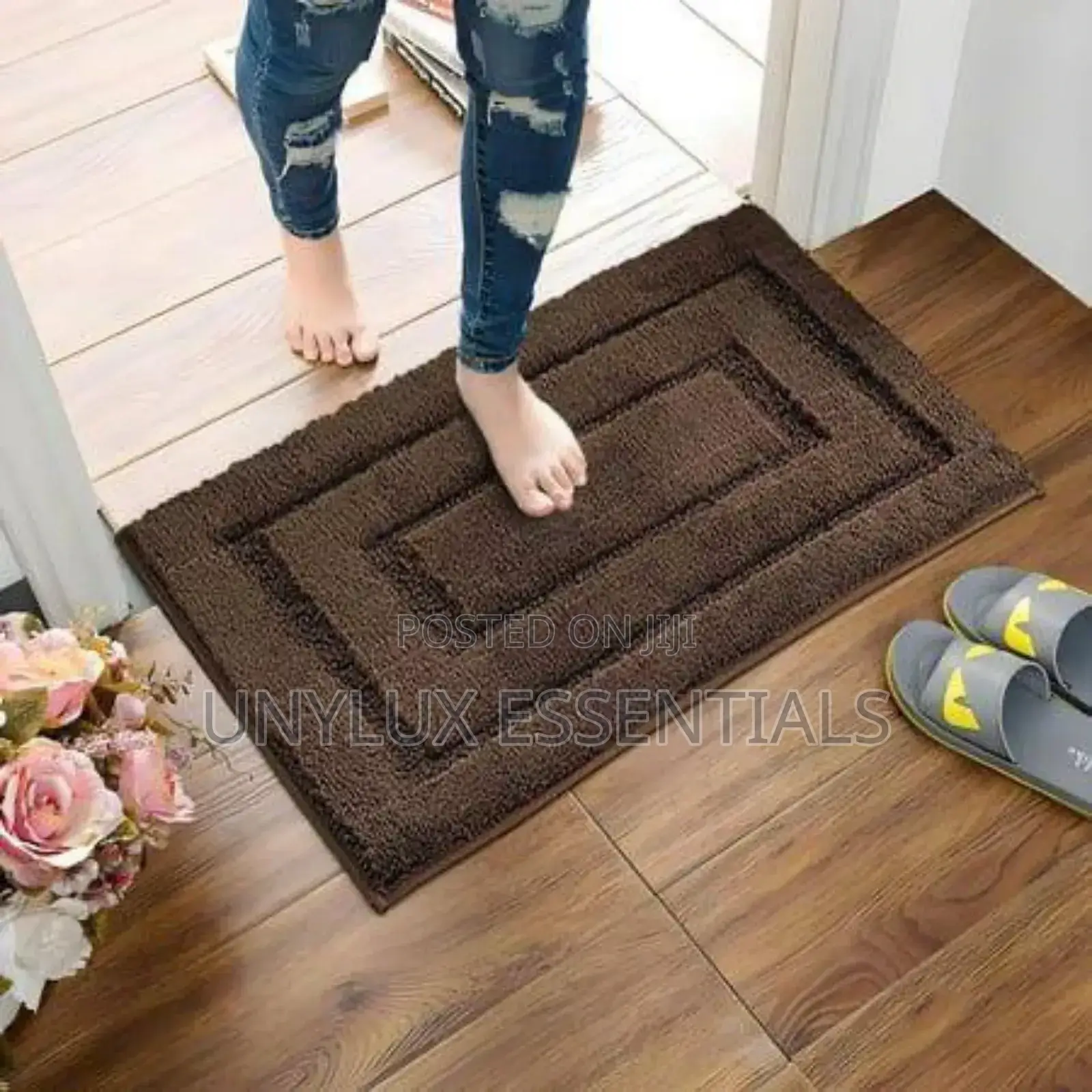 Fluffy Thick Door Mat 80cm by 50cm