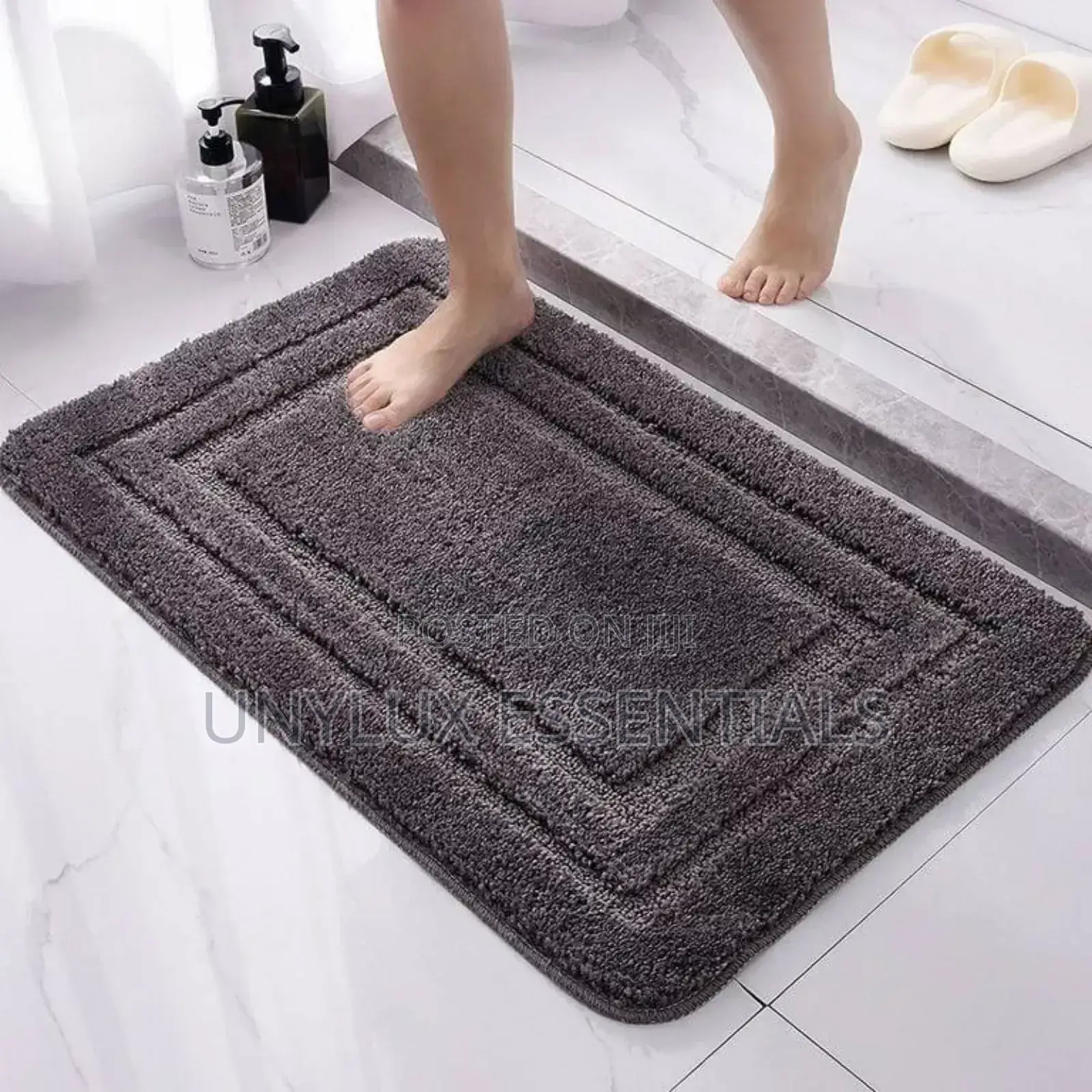 Fluffy Thick Door Mat 80cm by 50cm