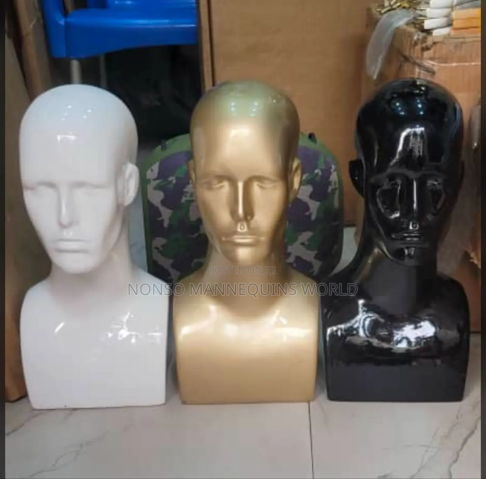 New Design Mannequin Male Heads For Hats/Caps
