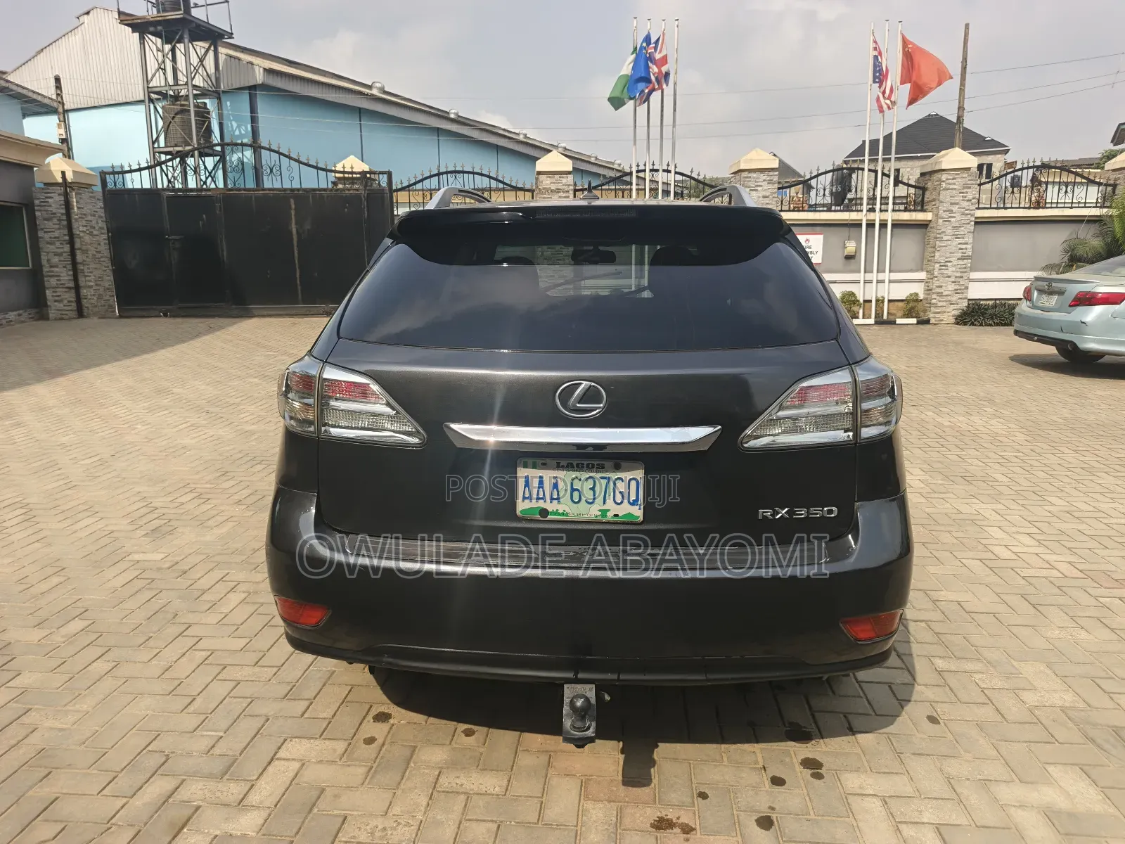 Lexus RX 350 AWD 2012 Gray