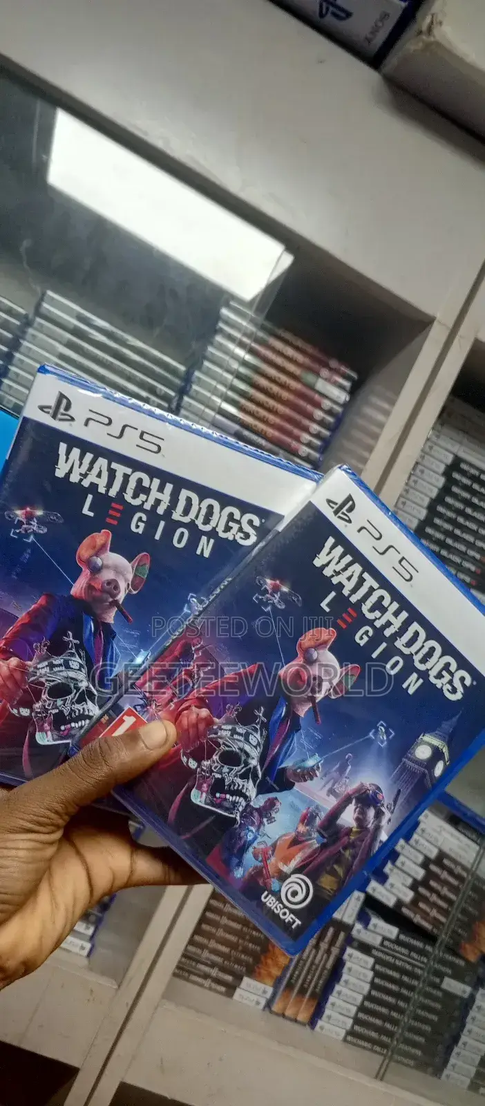 Watch Dog Legion Ps5 Game Disc