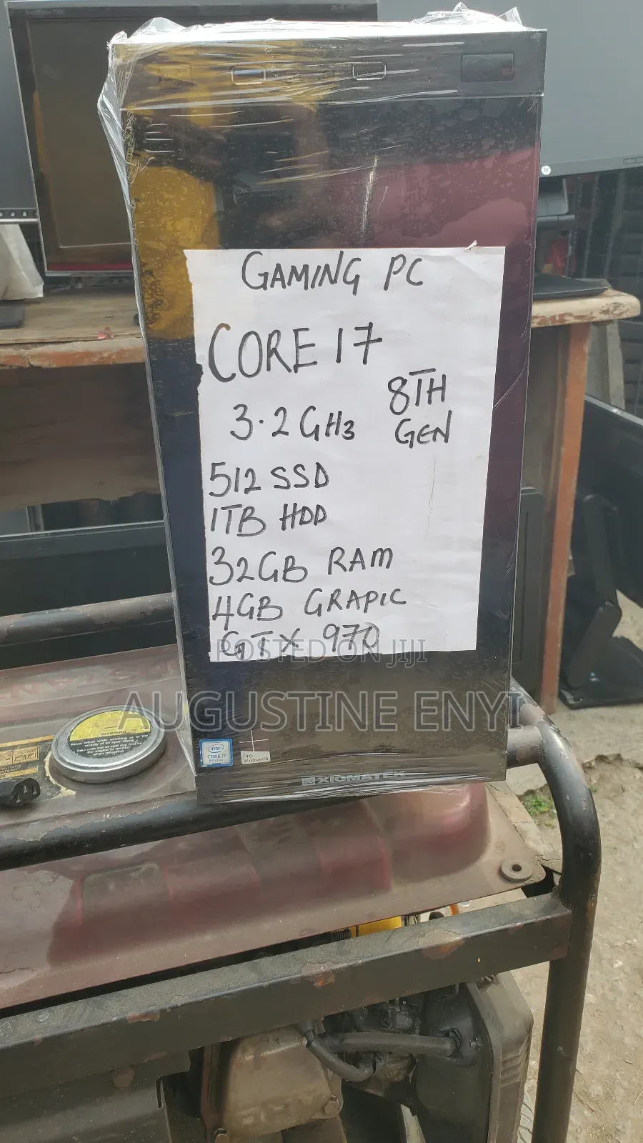 Desktop Computer 32GB Intel Core I7 HDD+SSD 512GB