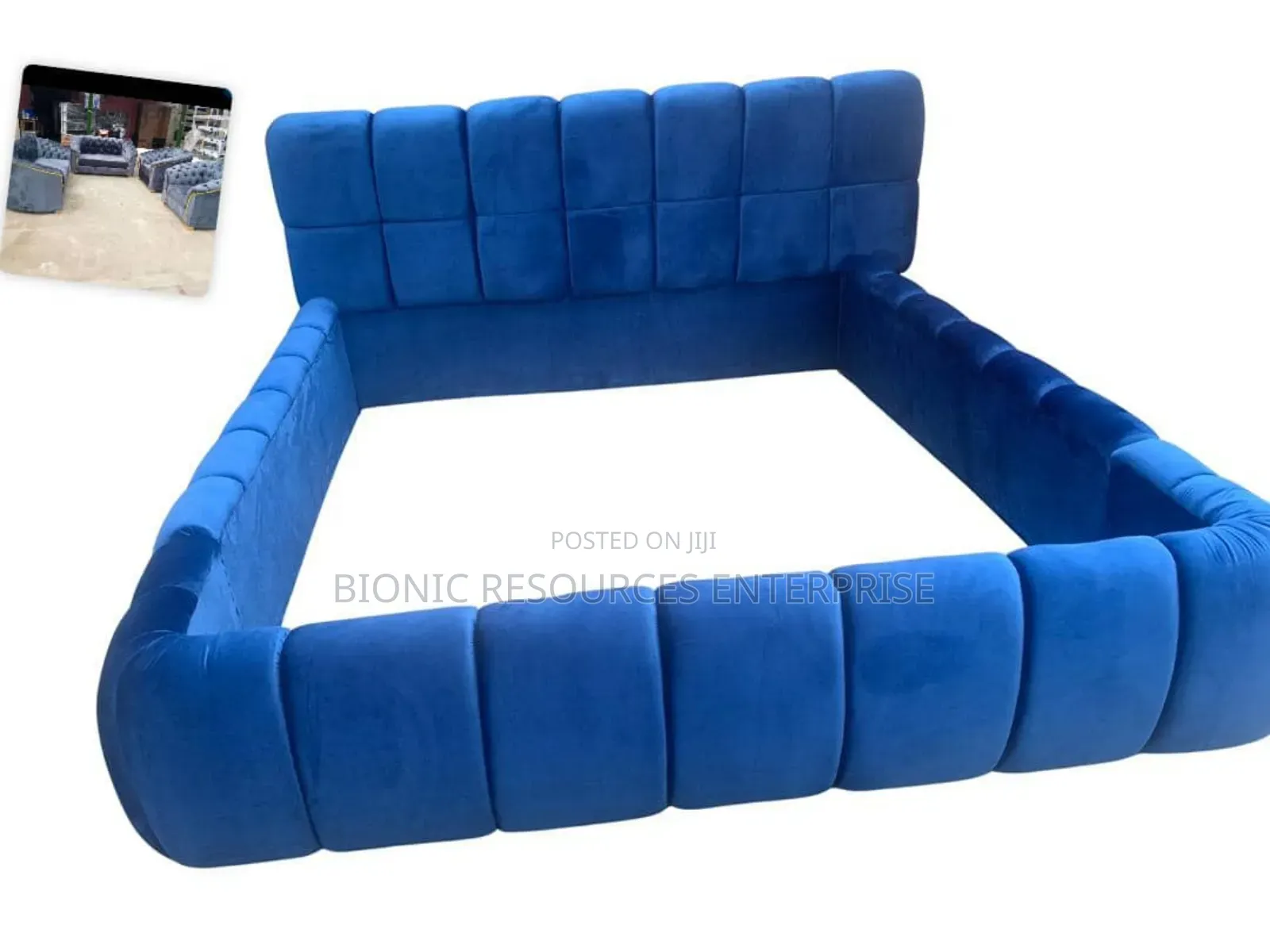 Blue Color Bedframe 4 by 6