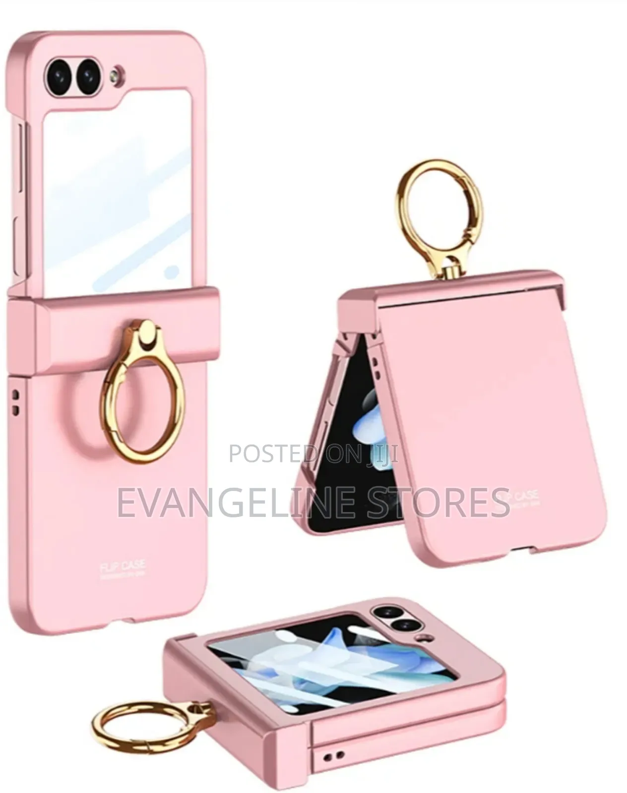 Samsung Galaxy Z Flip 7 Hinge Case With Ring Holder