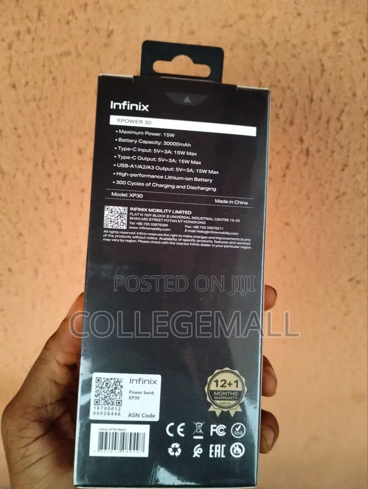 Infinix 30,000mah Power Bank