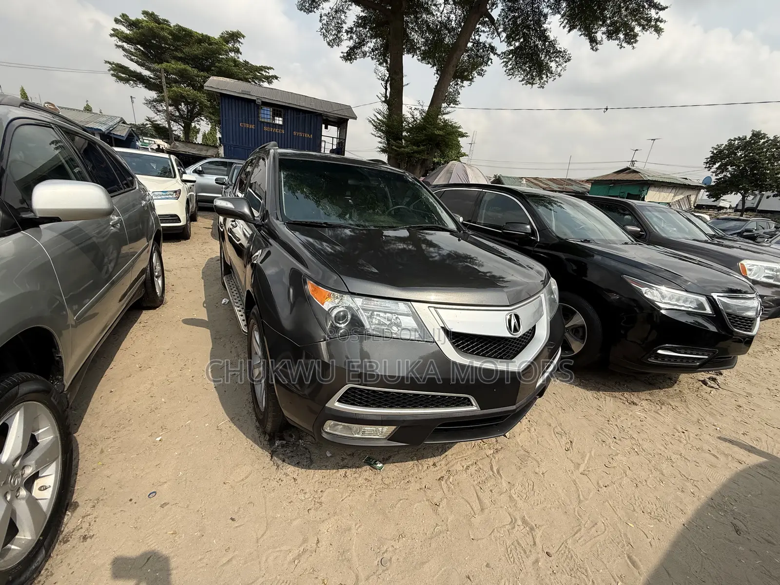 Acura MDX Technology Package SUV AWD (3.7L 6cyl 6A) 2012 Gray