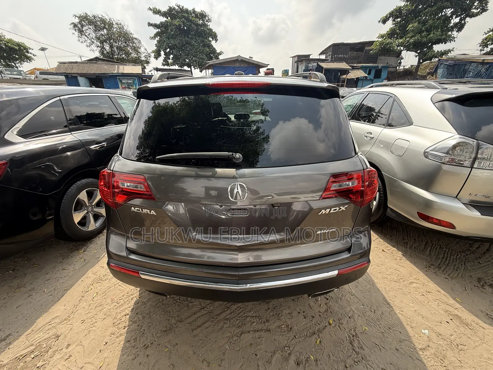 Acura MDX Technology Package SUV AWD (3.7L 6cyl 6A) 2012 Gray