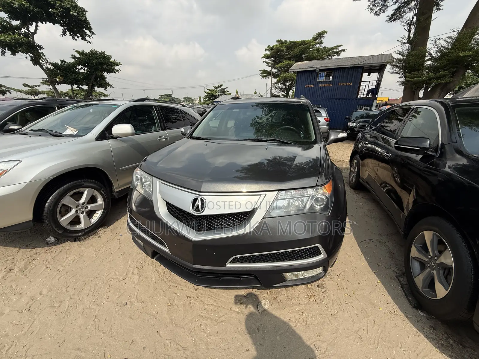 Acura MDX Technology Package SUV AWD (3.7L 6cyl 6A) 2012 Gray