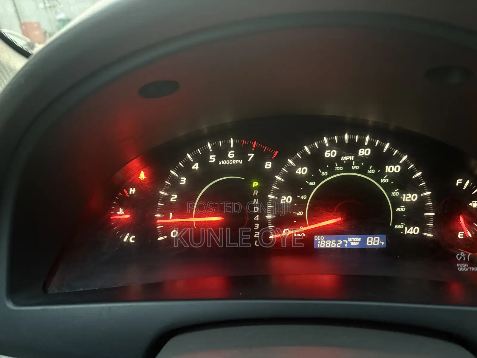 Toyota Camry 2.4 LE 2008 Gold