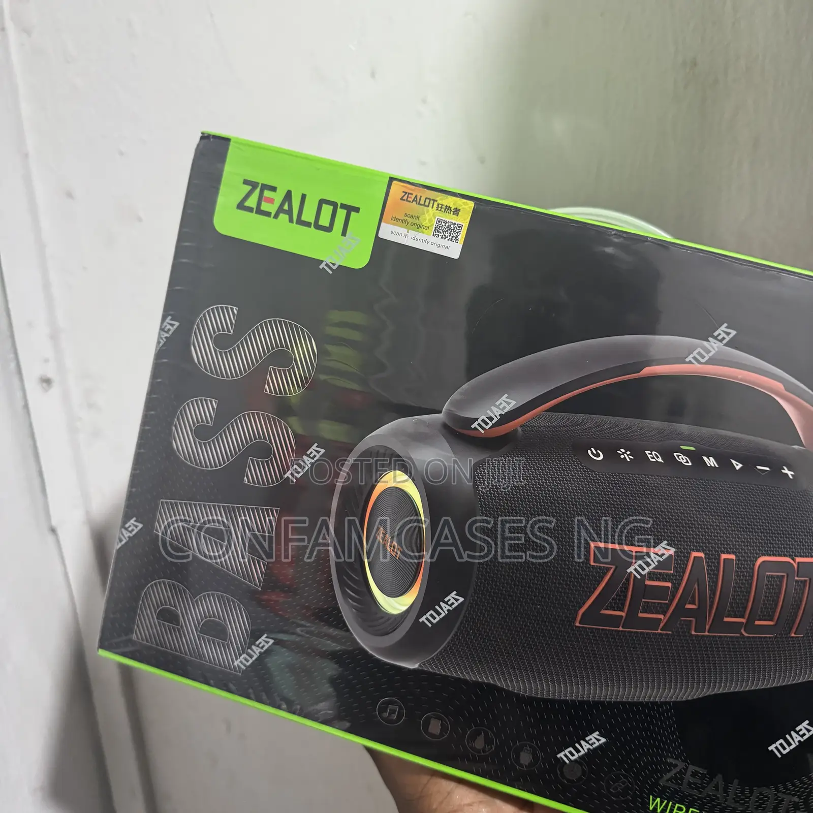 Zealot P12 60w Powerful Subwoofer Wireless Bluetooth Speaker