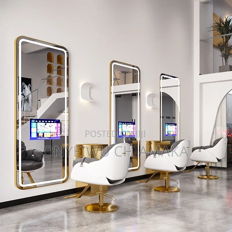 Modern Led Full-Length Mirror With Ambient Light