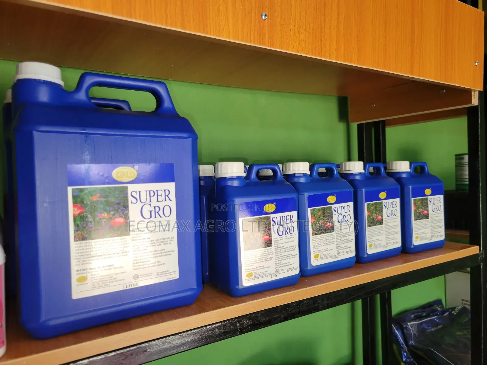 Super Gro - Organic Foliar Fertilizer - 1l and 5l