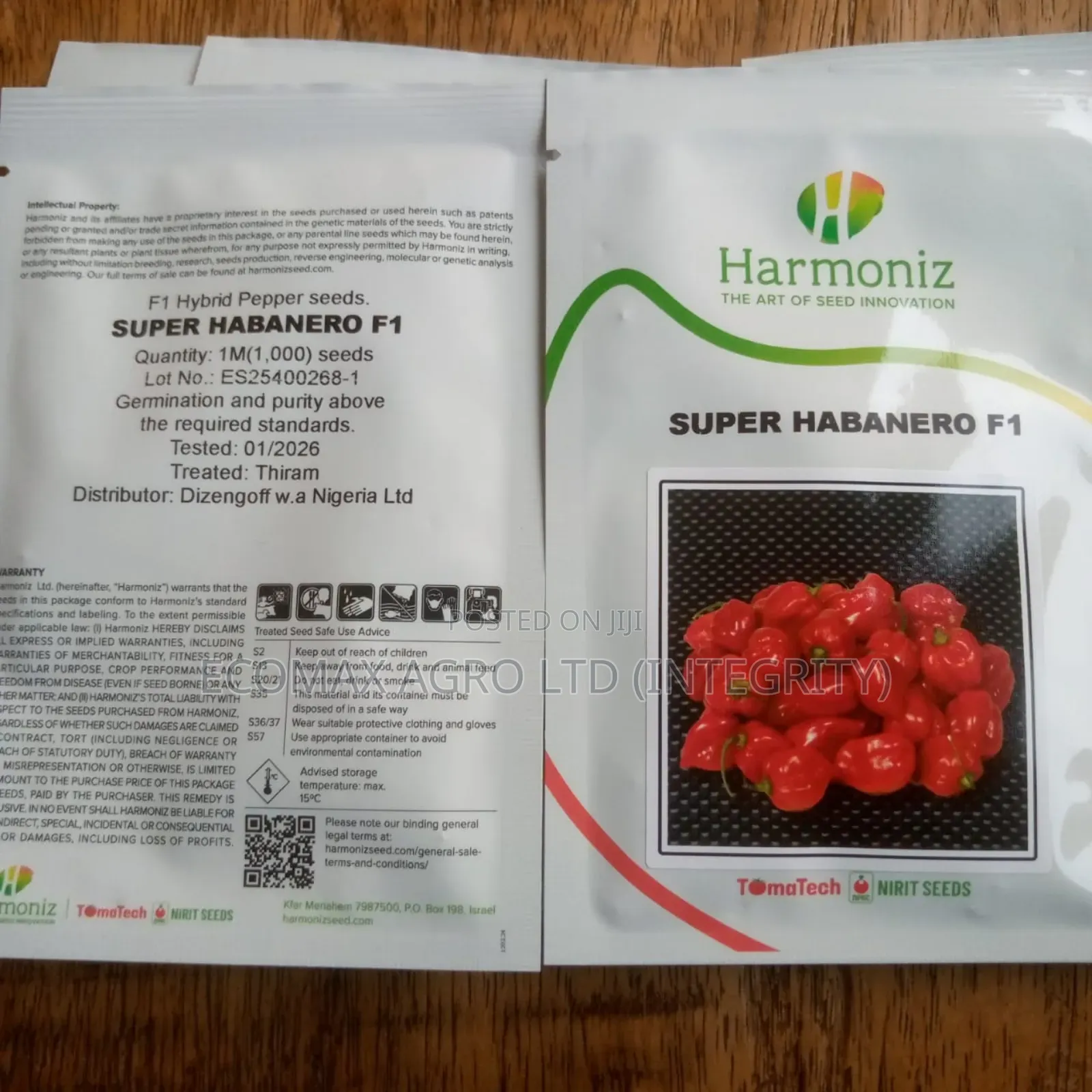 Super Habanero Pepper - Spicy Super Habanero - Harmoniz