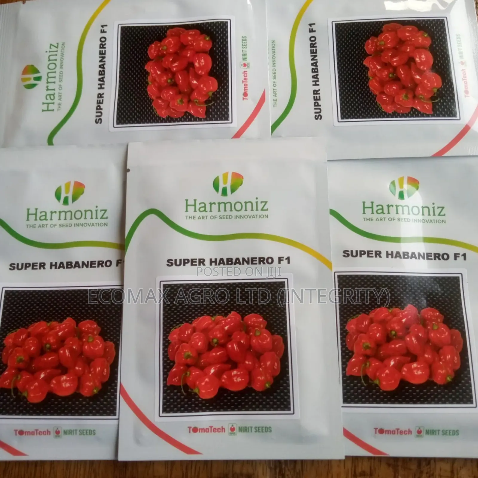 Super Habanero Pepper - Spicy Super Habanero - Harmoniz