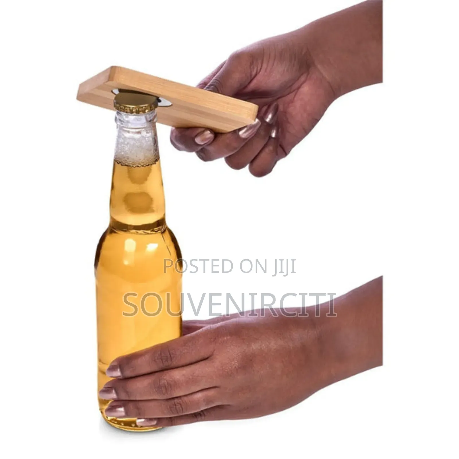Wooden Coaster Bottle Opener