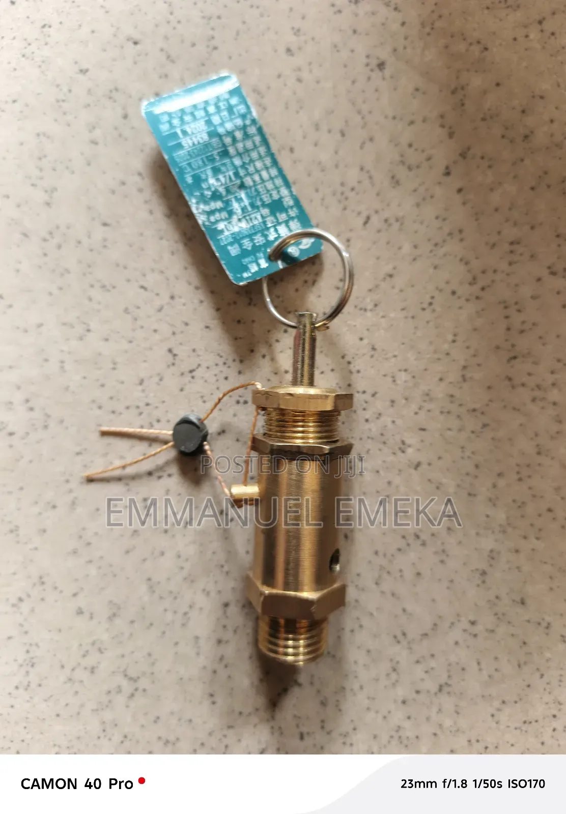 The Valve Lifts and Releases High-Pressure Air if the Pressure Exceeds