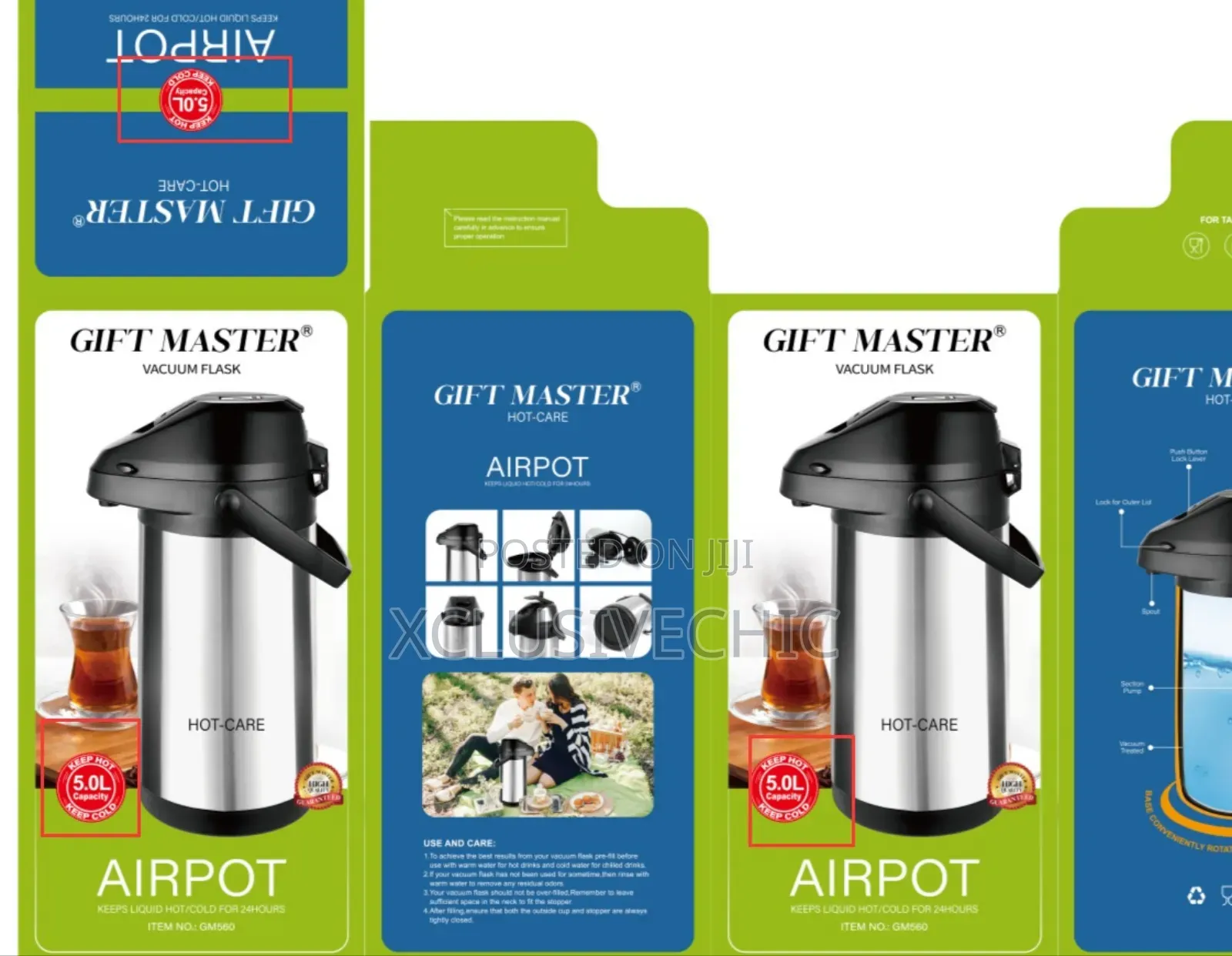 24-Hour Gift Master Vacuum Flask Airport