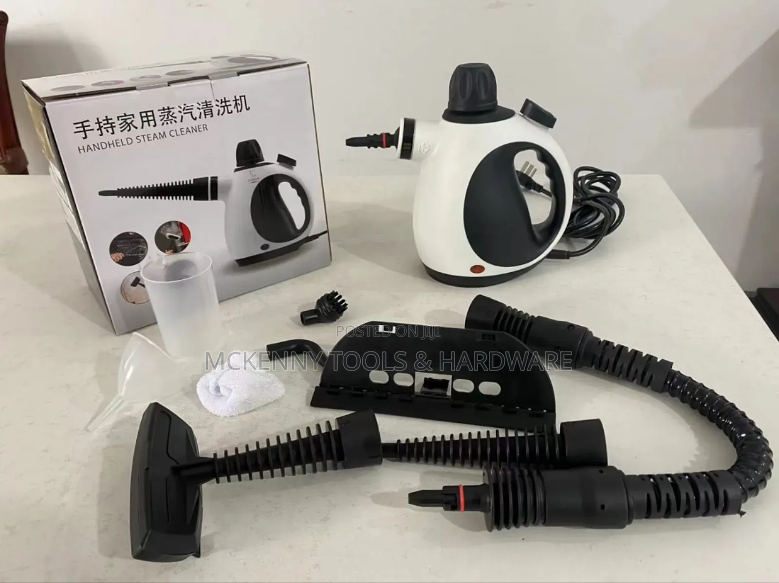 Generic Pressurized Handheld Steam Cleaner.