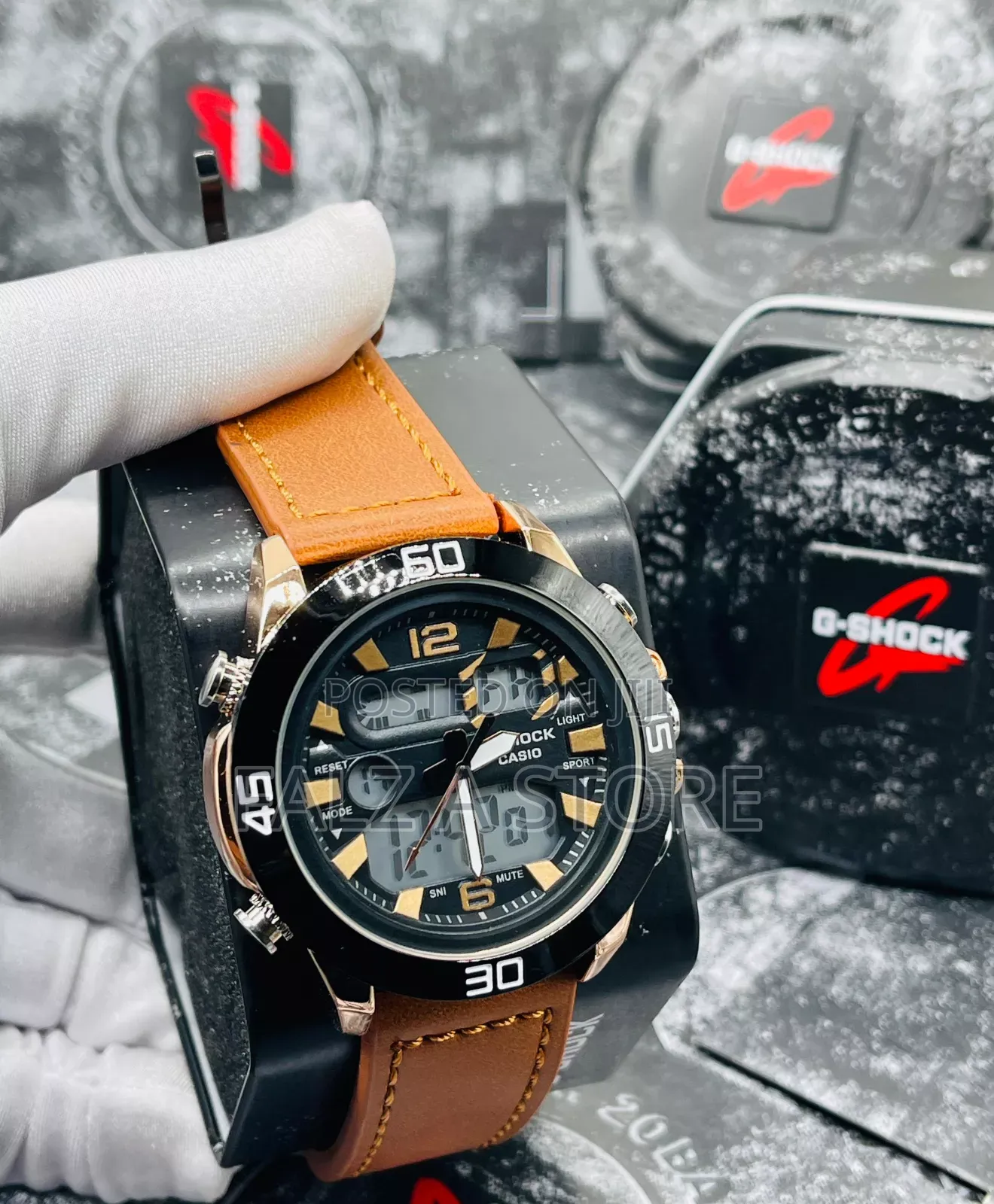 Casio Double Timer Wristwatch(Analog and Digital)