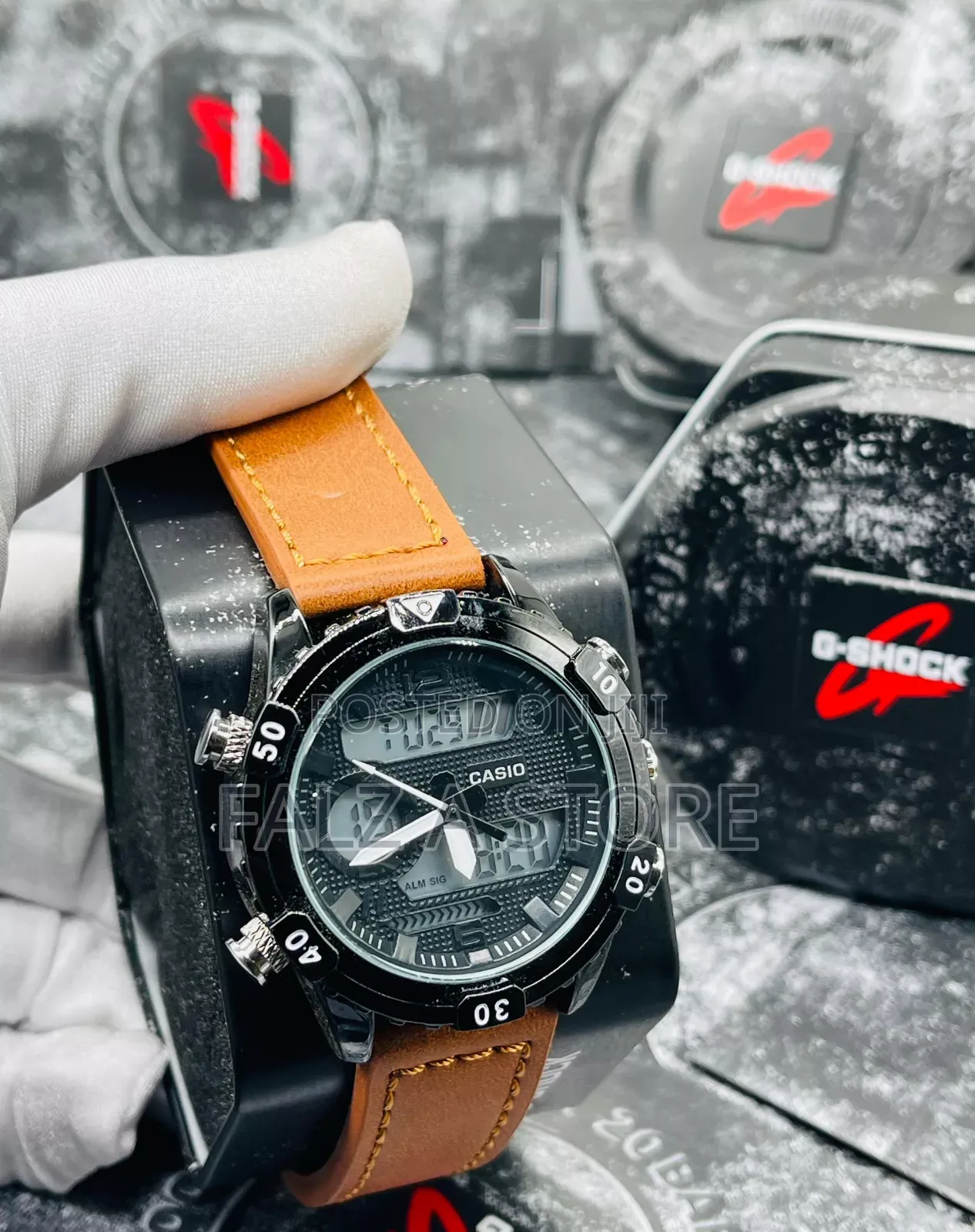 Casio Double Timer Wristwatch(Analog and Digital)