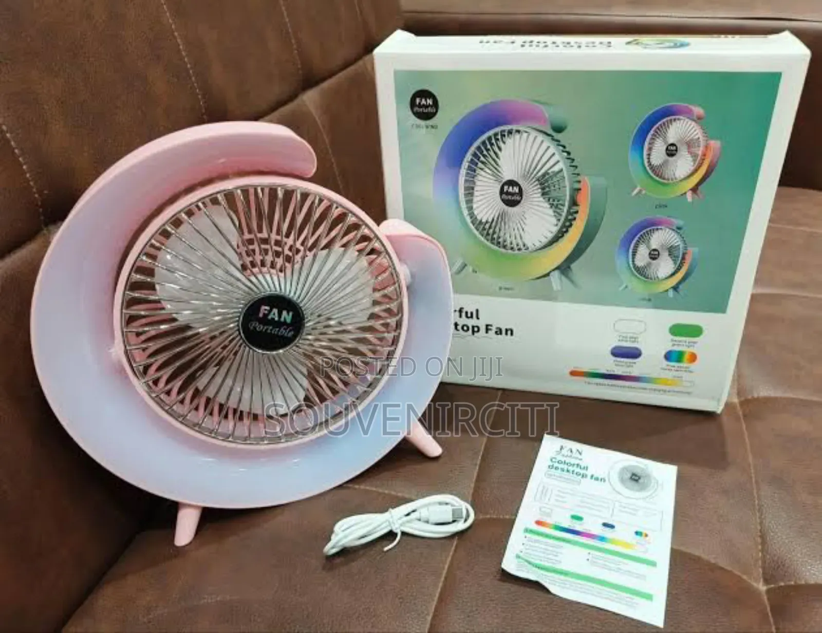 Colourful Desktop Fan