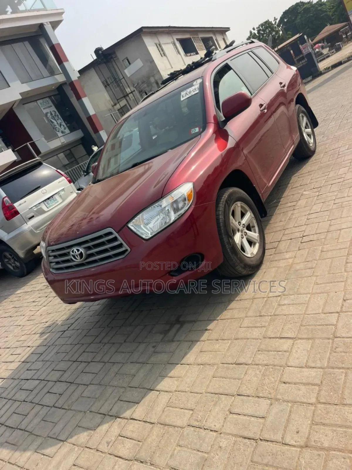 Toyota Highlander 4x4 2009 Red