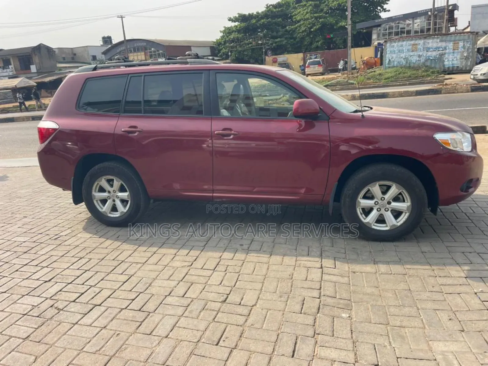 Toyota Highlander 4x4 2009 Red